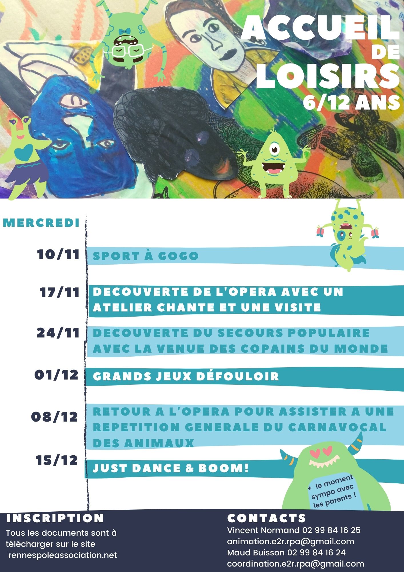 Programme Novembre / Décembre