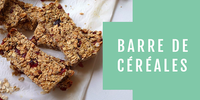 recette barre cereales