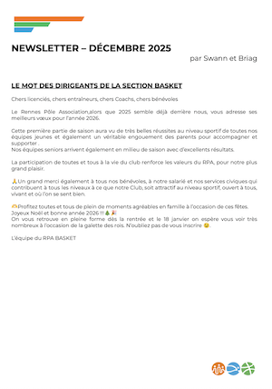 rpa basket 2526 newsletter dec 25