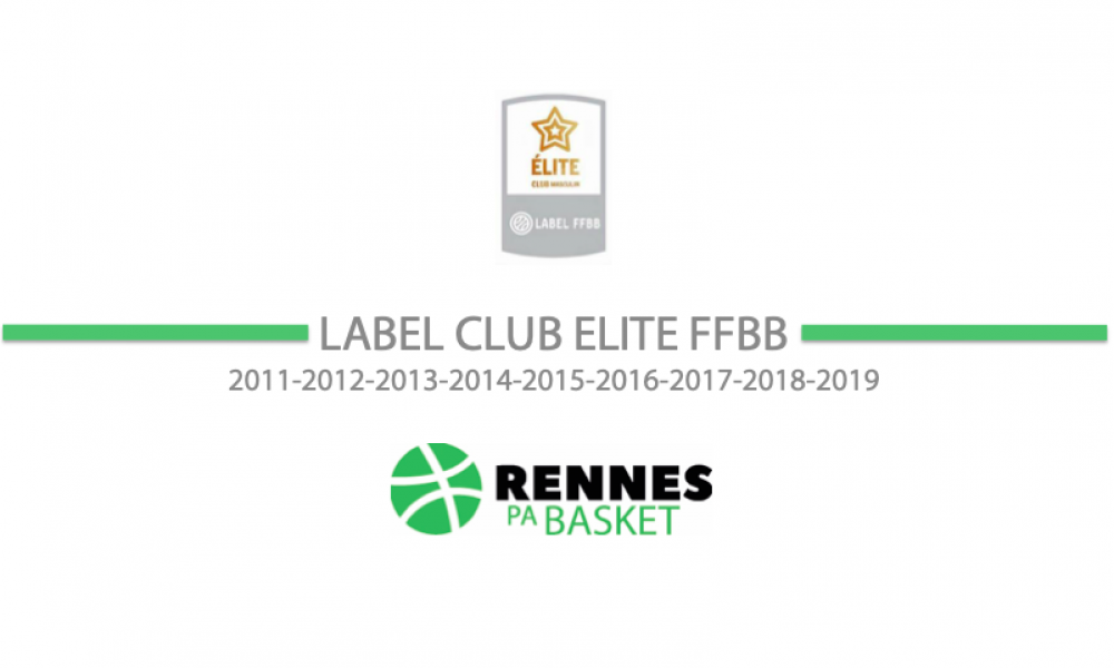 Label Elite Formation FFBB